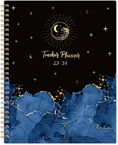 Teacher Planner 2023-2024 - Academic Lesson Planner, July 2023 - June 2024, 8'' x 10'', Lesson Plan Book, Weekly & Monthly Lesson Planner with Quotes, Weekly Activity Schedule, Great Teacher's Gifts