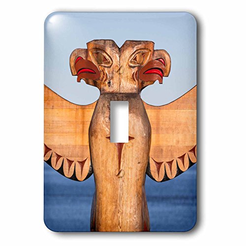 Aigle Totem de Suquamish interrupteur de qualité supérieure avec impression d'art - 2