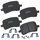Bendix Premium SBC1160 Ceramic Front Brake Pads for Chevrolet Cobalt 2008, HHR 2011-2006, Malibu 2012-2004, Pontiac G5 2009-2008, G6 2010-2006, Saturn Aura 2009-2007