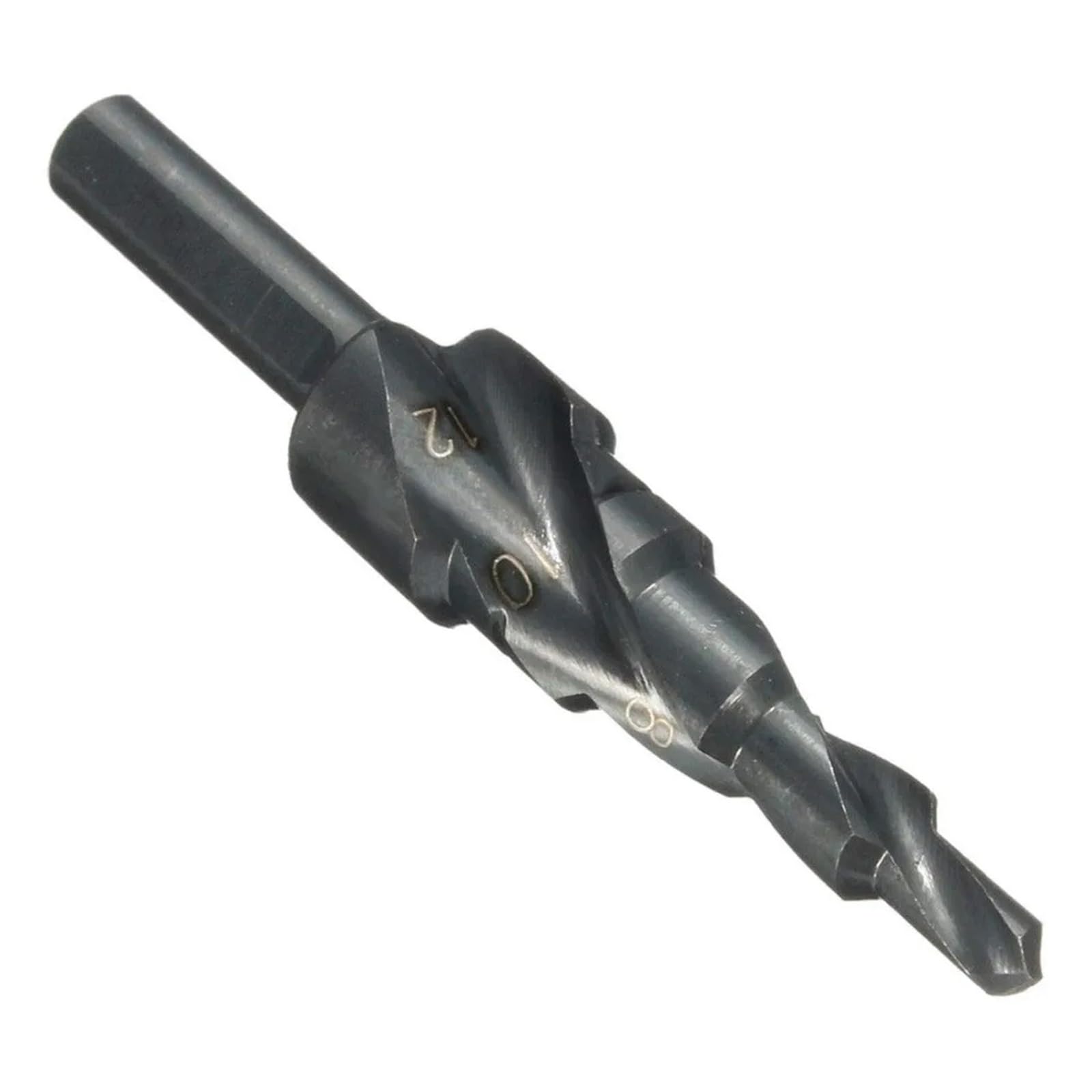 Broca escalonada ranurada en espiral, Brocas escalonadas de cobalto HSS, 3 uds., 4, 32MM, acero de alta velocidad