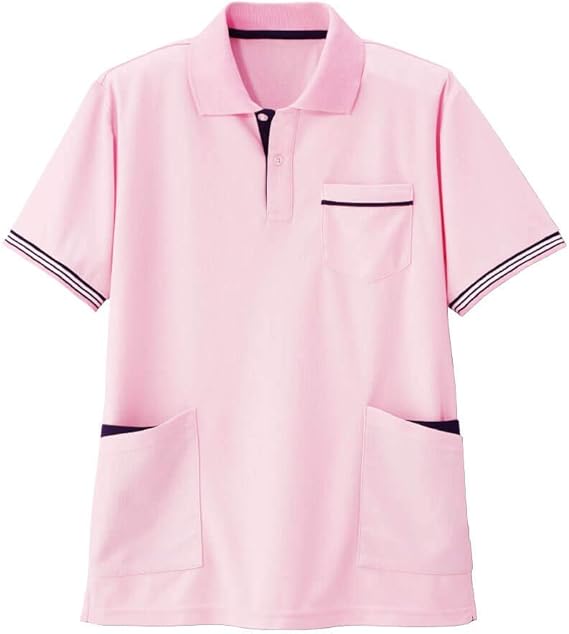 Amazon Co Jp ナースリー リブ配色サイドポケットポロシャツ おしゃれ 介護 ユニフォーム レディース メンズ ファッション Amazon Co Jp ナースリー リブ配色サイドポケットポロシャツ おしゃれ 介護 ユニフォーム レディース メンズ ファッション