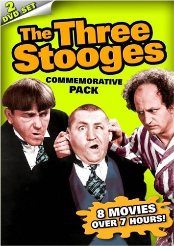 Three Stooges Commemorative Pack DVD Reino Unido coleccionismo comedia clásica