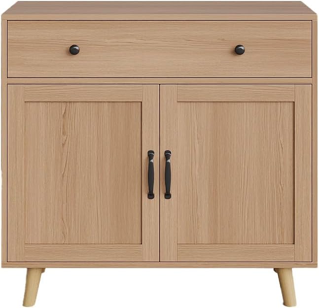 GarveeHome Buffet Cabinet with Storage, Sideboard Cabinet with Drawers, Accent Console Table, Coffee Bar Cabinets for Kitchen, Dining Room, Entryway