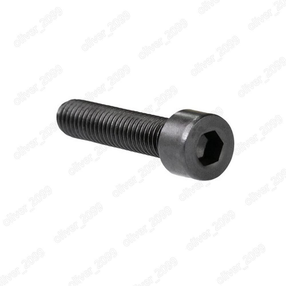 Black 304 Stainless Steel Allen Hex Socket Bolts Cap Head Screw M1.6 M2.0 M2.5 M3 (M4-0.7 x 80mm, 20pcs)