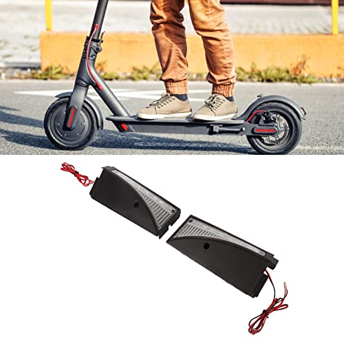 Miosugo 2 Frecce Direzionali per Monopattino Elettrico, Luci di Svolta Universali da 10 Pollici, LED, Facile Montaggio, per scooter elettrico leggero per parti di scoote