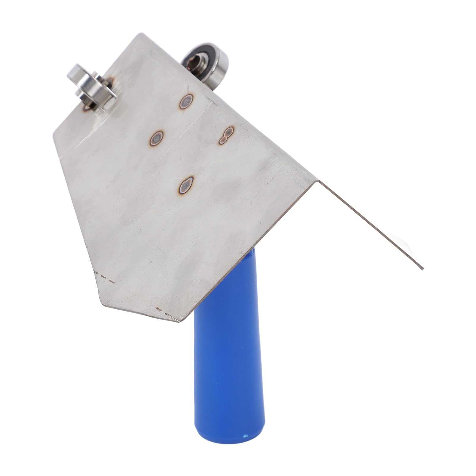 BRRNOO Eckenkelle Rostfreie, Eckenkelle Wandspachtel 360 Grad drehbar ergonomischer Griff Aluminiumlegierung Teleskopstange hochwertiger Eck-Spachtel für Profi-Handwerker und Heimwerker