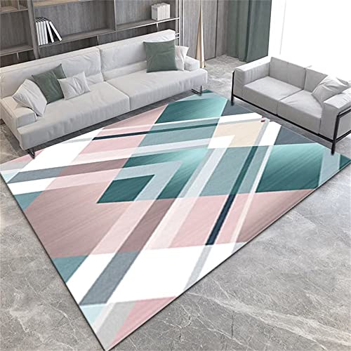 RUGMRZ Alfombra Lavable Lavadora Tinta y Lavado de hoteles de Sala de Estar Modernos y Simples Alfombra niño alfombras Juveniles para Dormitorio Alfombra Salon grande80X160cm Cover