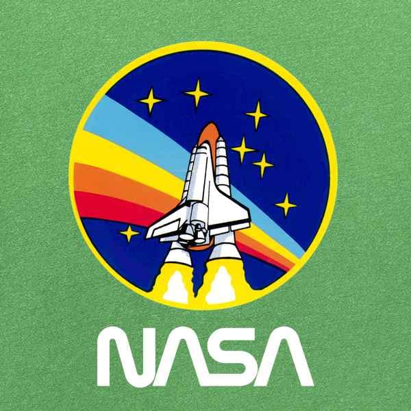 Pop Threads Shuttle Rainbow Blastoff Graphic 80s Baby Toddler Kids Girl Boy T-Shirt2