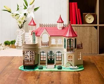 Calico Critters - Red Roof Home - Riverside Manor Dollhouse