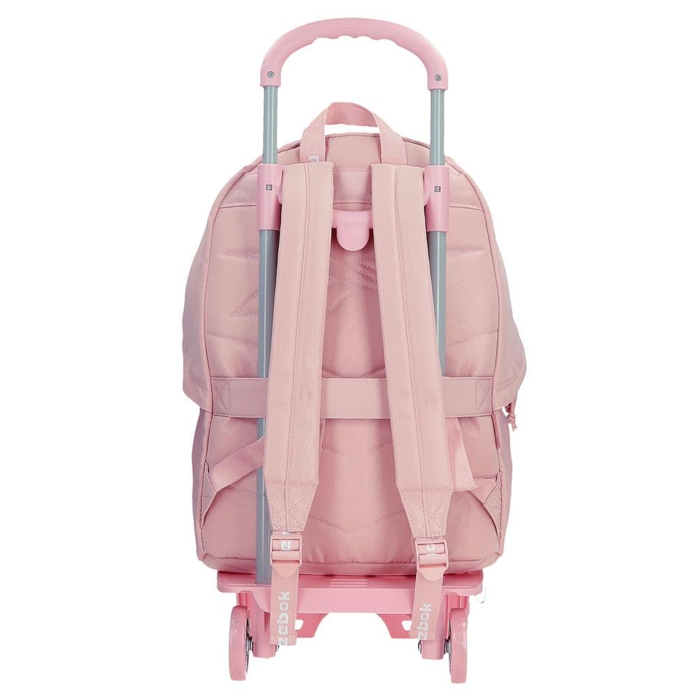 Reebok Glen Mochila Escolar, Rosa, con Carro