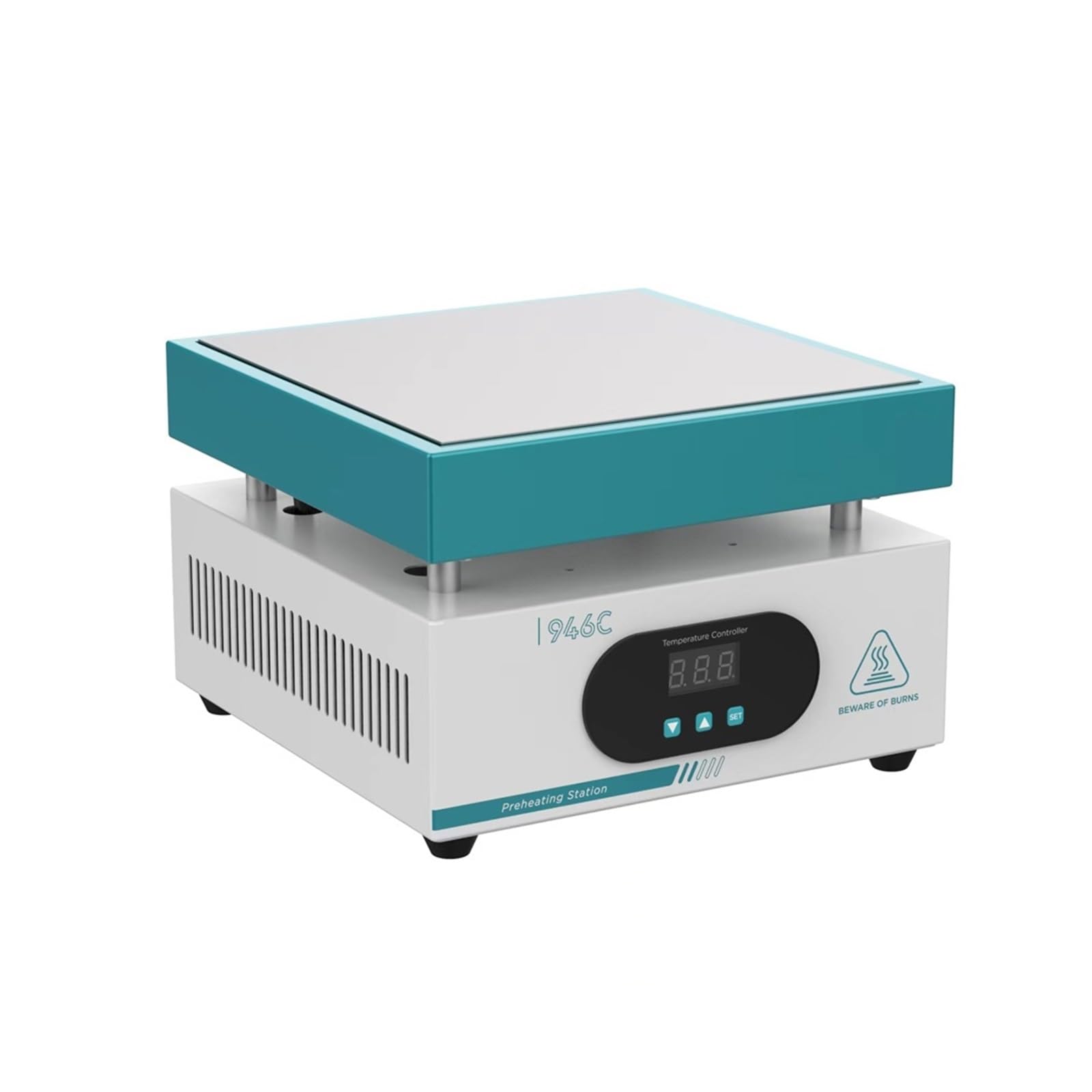 Heizstation, Elektronische Plattenvorwärmstation for PCB SMD BGA Vorwärmer Digitale Thermostatplattform Heizplattenvorwärmstation