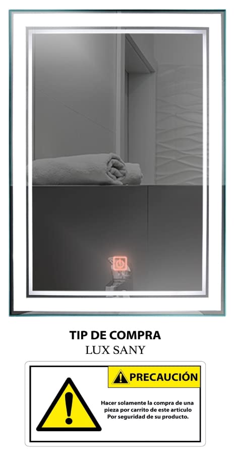 Encuentra reviews de Espejo luz led touch los 10 mejores. 29 Imagen adicional