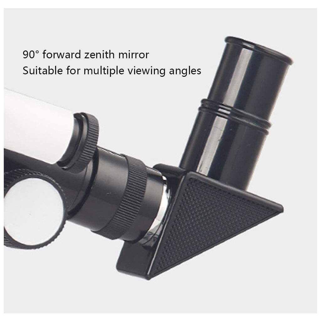 Telescopio para Principiantes para Adultos para niños, Elemento óptico con Revestimiento Multicapa Completo, telescopio Refractor astronómico portátil con trípode Ajustable