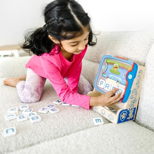 Melissa & Doug PAW Patrol Wooden See & Spell Pup Pad Game - FSC Certified - image 2