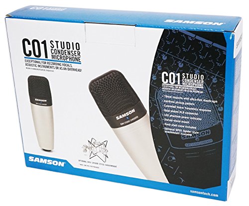 Samson SAC01 Large Diaphragm Studio Condenser Microphone - Image 7