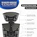 OFFICE LOGIX SHOP Embody Headrest Compatible with Herman Miller Embody Chair (Grey Rhythm Fabric/Graphite Frame)