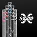 SuperStroke Cross Comfort Golf Club Grip, Gray/Pink (Undersize), Pack of 13 Soft & Tacky Polyurethane That Boosts Traction X-Style Surface & Non-Slip, Swing Faster & Square The Clubface More Naturally