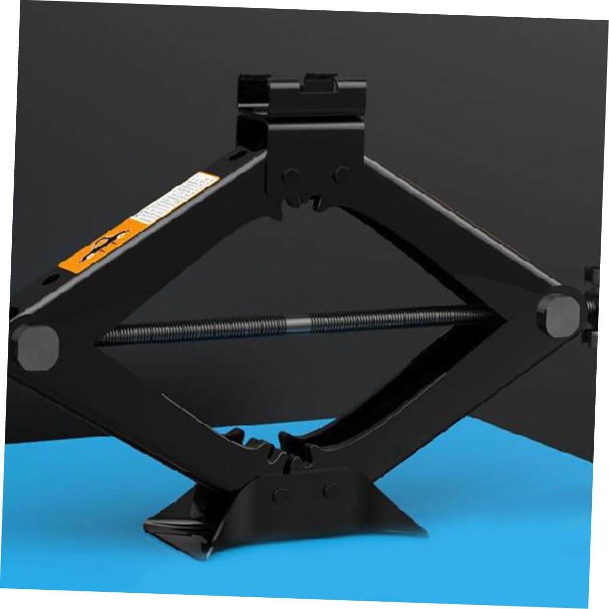 5 Ton Car Scissor Jack Hand Cranking Tire Repair Jack Portable Auto Lift Tool for SUV and Sedan Vehicle Maintenance Random Color