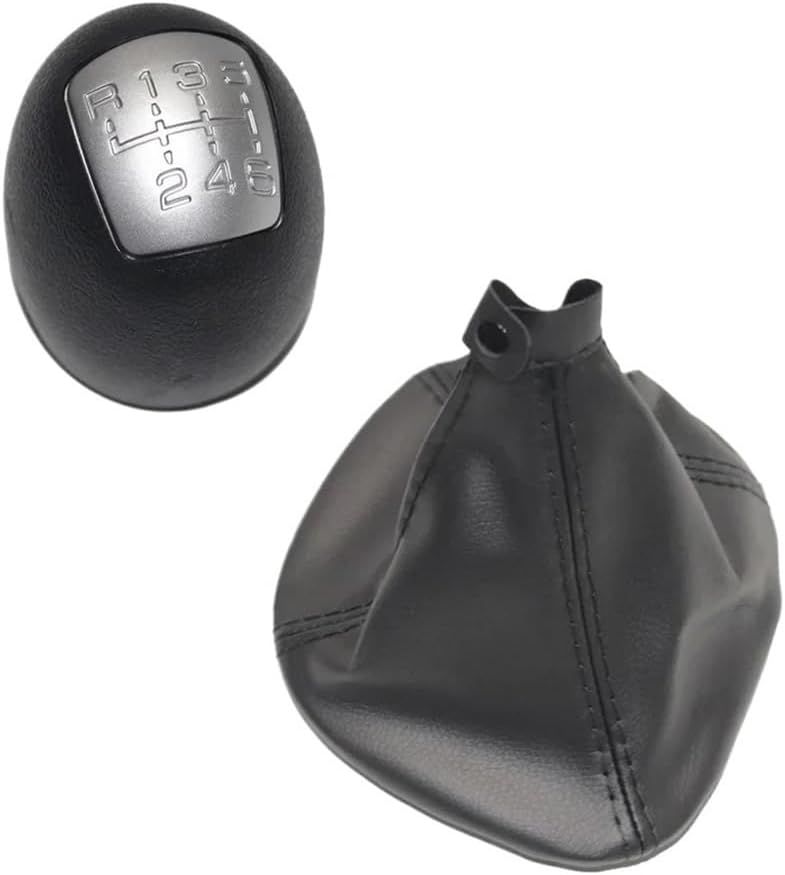 5/6 Speed Gear Shift Knob Lever Shifter Gear Stick Handball Boot Cover Fit for Iveco Daily IV 4 MK4 2006-2011 Shift knob(5 Speed knob)