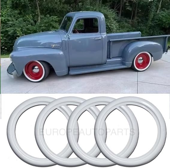Tire Accessories Atlas Brand 20 "inch White wall Universal Wheels tyre Insert Trim Set 4pcs