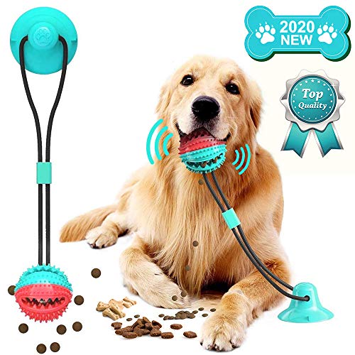 VZATT Jouet Chien, Jouet Chien Ventouse, Jouet à MâCher pour Chien, Molaire Multifonction Jouet pour Chien, Jouet pour Chien avec Fonction De Soin des Dents, pour MâCher, Nettoyage des Dents, Jouer