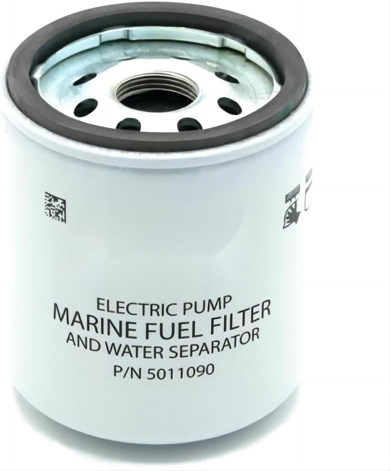 Miniatura 2 de Reemplazo para OEM Evinrude OMC Johnson BRP Filtro de combustibleKit separador de agua, 10 micrones - 5011090