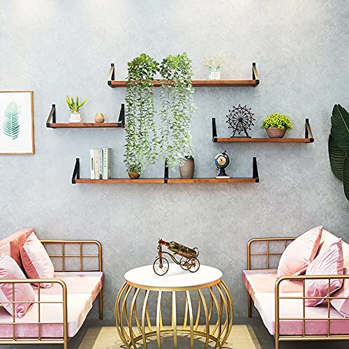 Otartu Faux Plants Artificial Eucalyptus Vine,Fake Ivy Potted Hanging Eucalyptus Greenery Vines In Black Pot For Home Indoor Outdoor Décor #TOP6