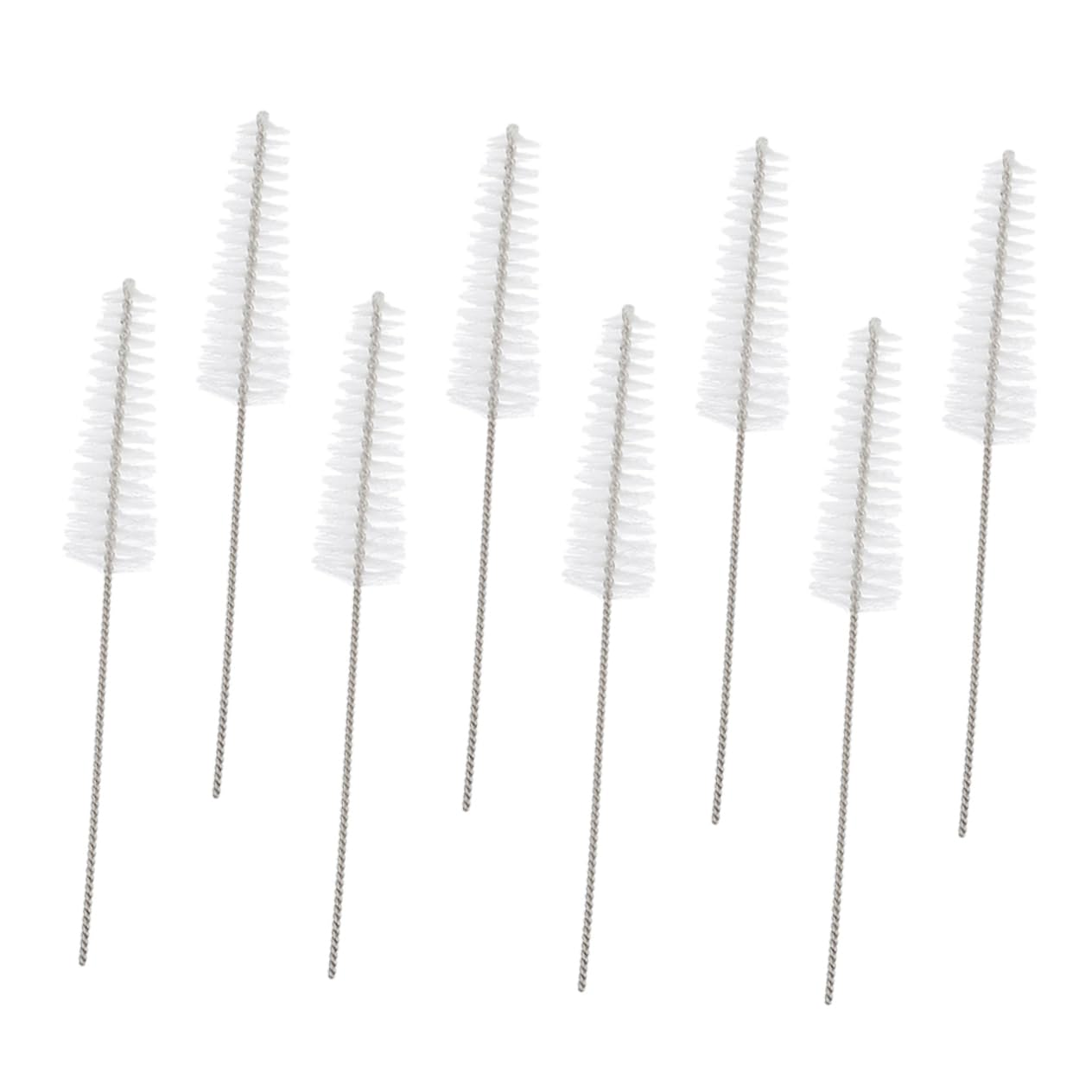 WOFASHPURET 8Pcs Cleaning Tools Nylon Brushes for Vent and BTE Tube Cleaning Portable and Compact Design for Non Slip Handle for Comfortable Use