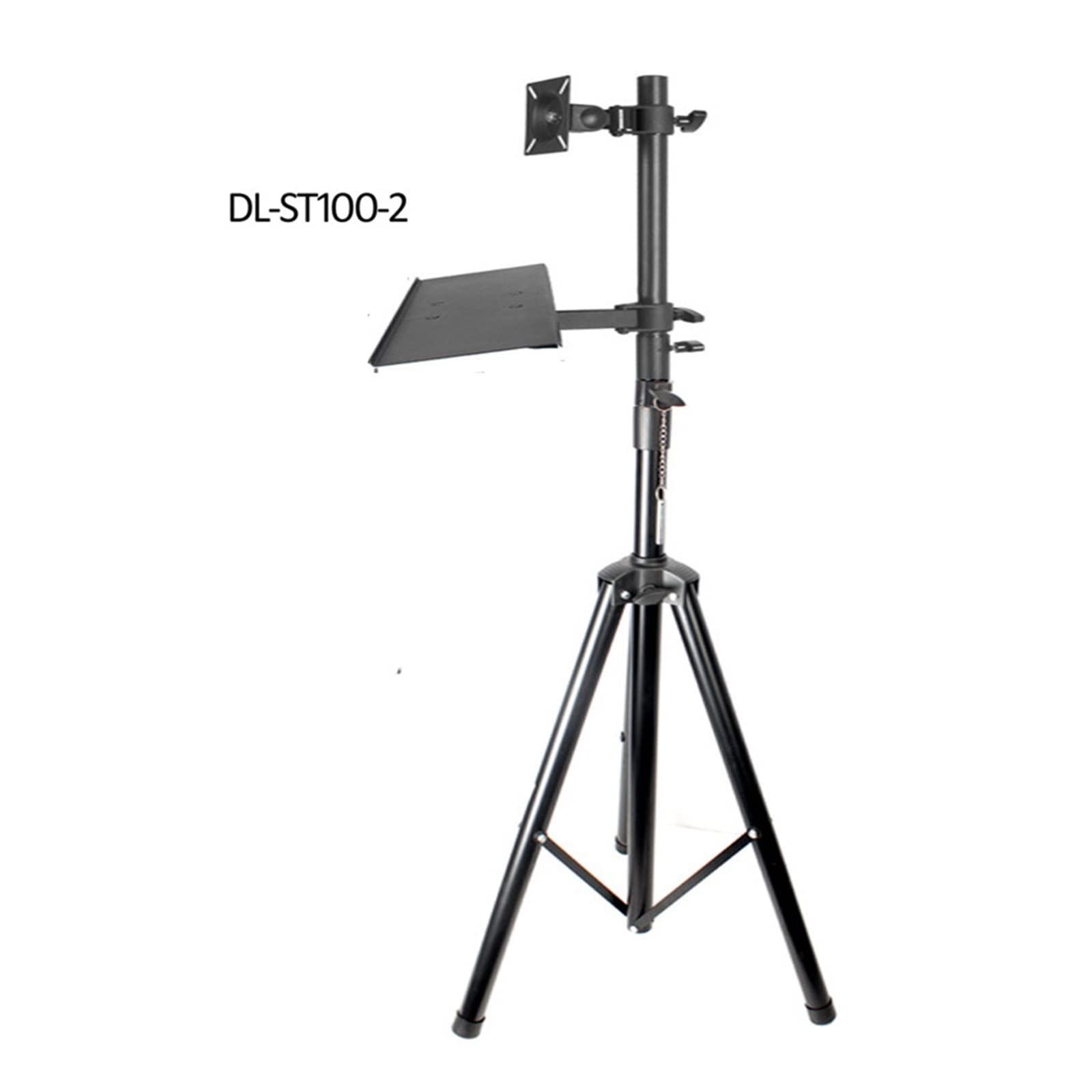 DL-ST102 360 Obrotowy pochylenie obrotowe stal 10-27 cali ekran + uchwyt na statyw klawiatury 180 cm 150 cm 120 cm (długa płyta klawiatury)