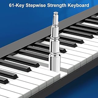 Piano numérique pleine grandeur à 61 touches Clavier électrique portable Piano Prise en charge des haut-parleurs intégrés Bluetooth Connexion MIDI Comprend un pupitre, une pédale de sustain, un sac de - Les Beatles, Paul McCartney, John Lennon, RIngo Starr, George Harrison Piano numérique pleine grandeur à 61 touches Clavier électrique portable Piano Prise en charge des haut-parleurs intégrés Bluetooth Connexion MIDI Comprend un pupitre, une pédale de sustain, un sac de – Image 2