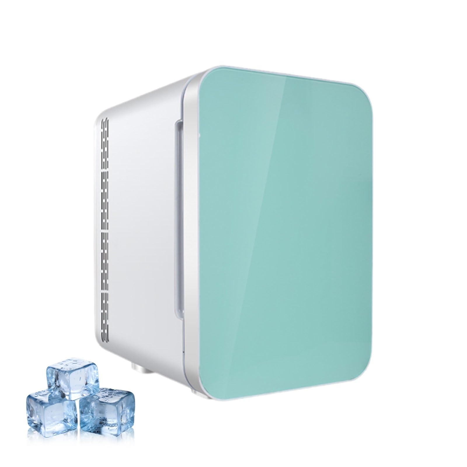 Nevera Pequeña Nevera Portátil 22 Litros, Mini Nevera Compacta Para Bebidas, Nevera Cosmética, Cuidado De La Piel, Oficina O Dormitorio(Blue)