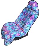 Seat Hoody: Post-Workout Car and Truck Seat Cover Protector. Universal Fit, Machine Washable, Grippy Nonslip Backing. After a Workout, Hot Yoga, Beach Seat Protection - Moana Sunset