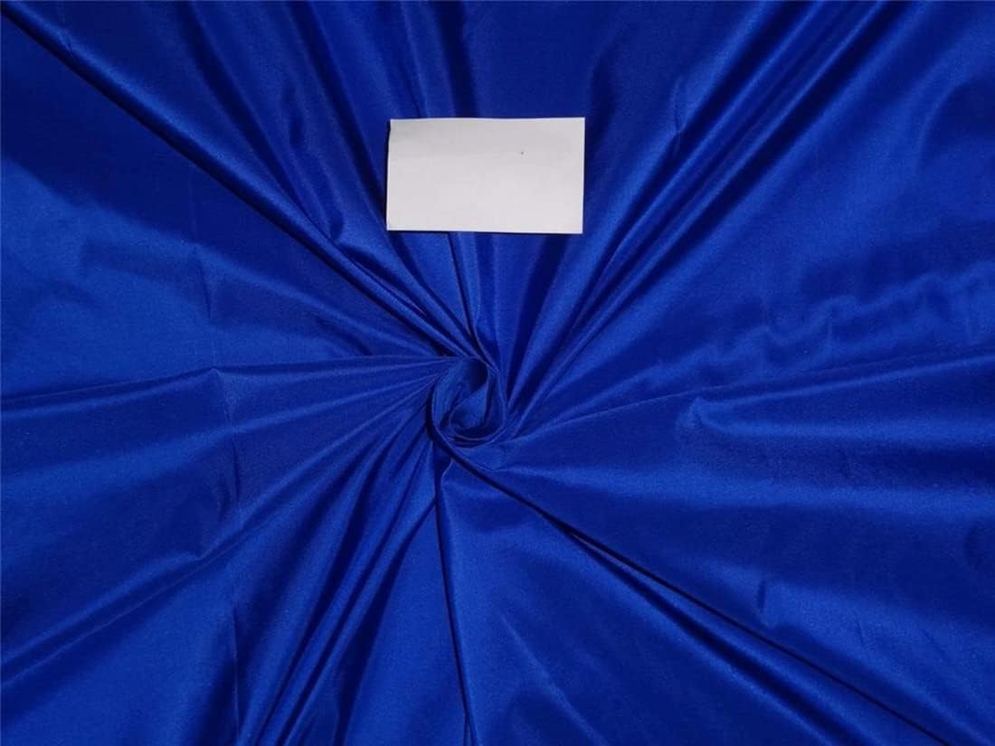 30mm Weight Silk Royal Blue Taffeta Fabric TAF258[2] 54" Wide Sold by The Yard