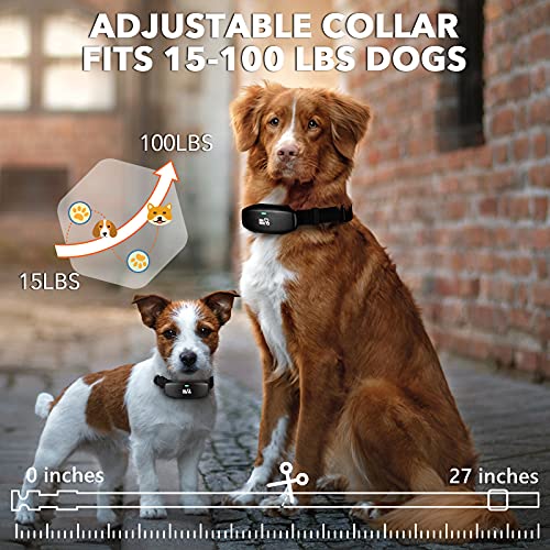 DOG CARE Dog Training Collar -Dog Shock Collar with Remote Provides 3 Training Modes, Beep, Vibration and Shock, 1000 FT Contral Range Dog Shock Collar for Small Medium Large Dog, Safety Keypad Lock - Image 5