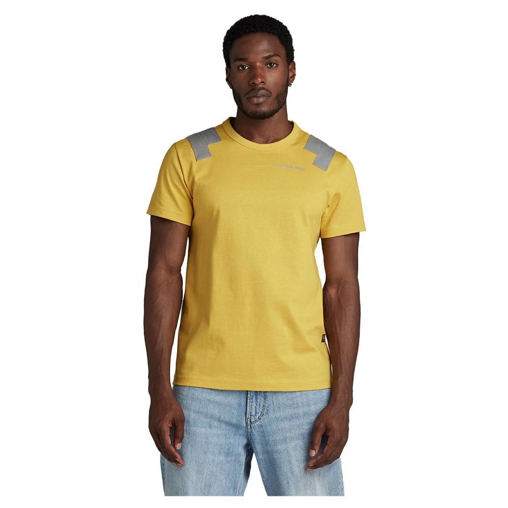 G-Star Men's Flight Deck T-Shirt, Yellow (dk lemon D24433-C336-348), M