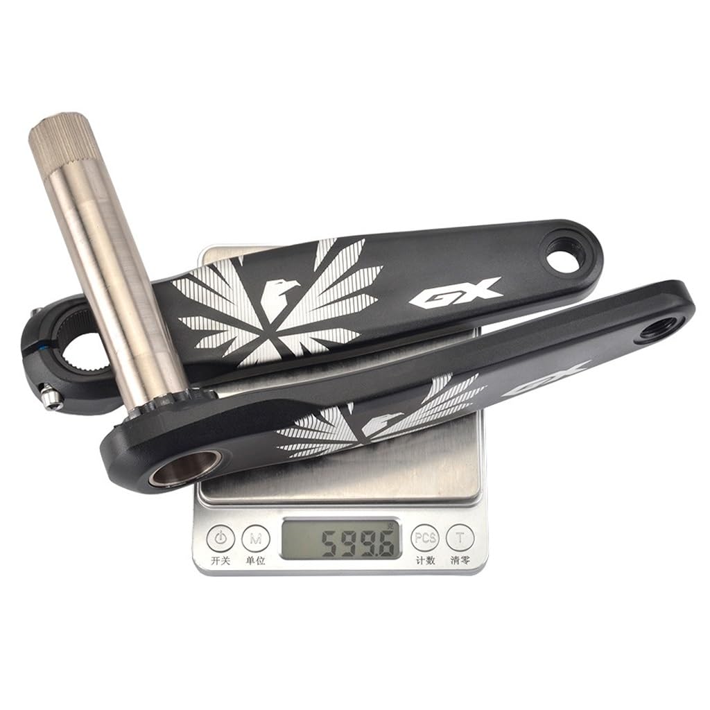 Rower górski Hollow zintegrowany zestaw korbowy 170 mm 175 mm GXP MTB zestaw korbowy ze stopu aluminium 30T 32T 34T 36T 38T pojedyncza prędkość okrągła tarcza łańcuchowa dla 9/10/11/12