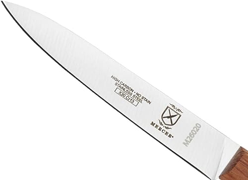 Miniatura 6 de Mercer Culinary Praxis - Cuchillo de pelar con mango de palisandro, 3-12 pulgadas, madera