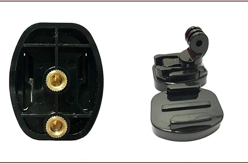 Miniatura 4 de Acxico 1 unids liberación rápida trípode montaje adaptador cámara conector fijo 14 "tornillo para Hero 5 4 3+3 cámara