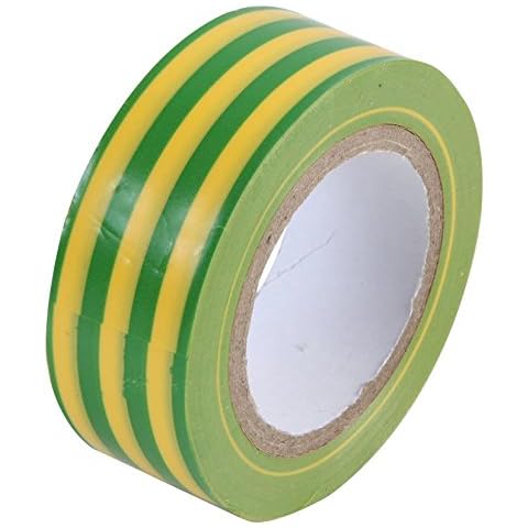 Pro Power Insulation Tape 19mm x 8m Green/Yellow Cover