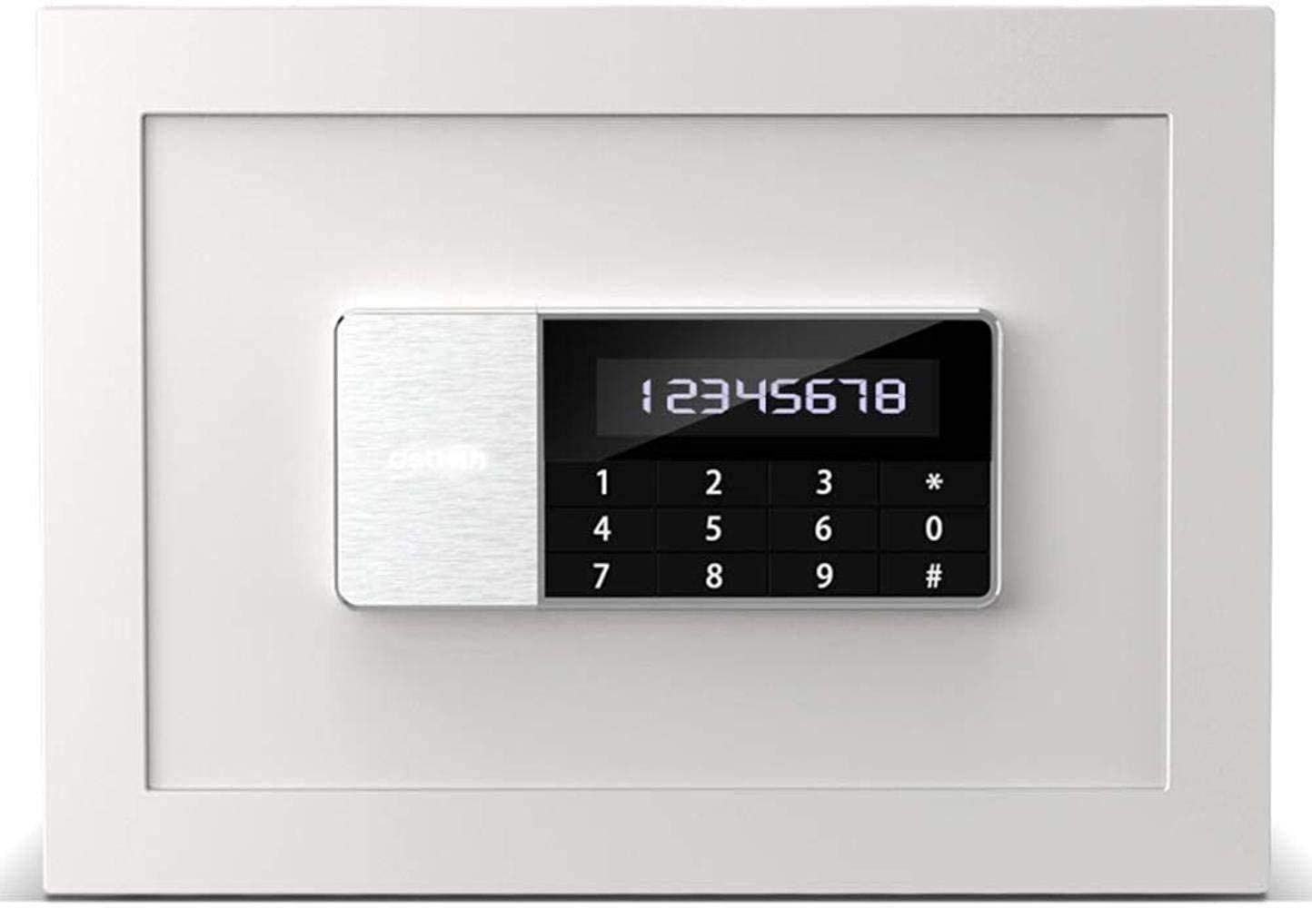 RLKHXBS Cassette di Sicurezza Sicurezza Digitale con Tastiera Tastiera Pulsante di Copertura Famiglia o Viaggiare 35 * 25 * 25 cm SafeBox
