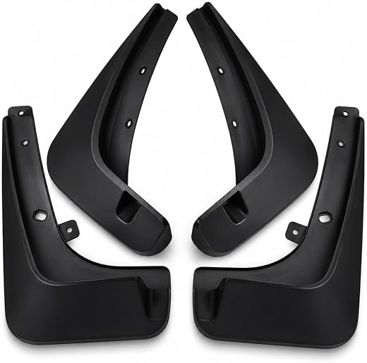 Adroitz Universal Textured Rubber Mud Guards/Mud Flaps for Tata Sumo Gold