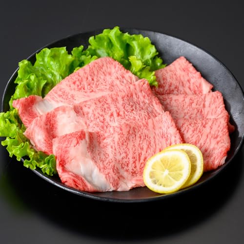 ふるさと産直バザール(KNOT合同会社) 鹿児島県産A5等級黒毛和牛霜降りロースすき焼き (計250g) 黒毛和牛 冷凍 ローススライス[KNOT] A643-v01