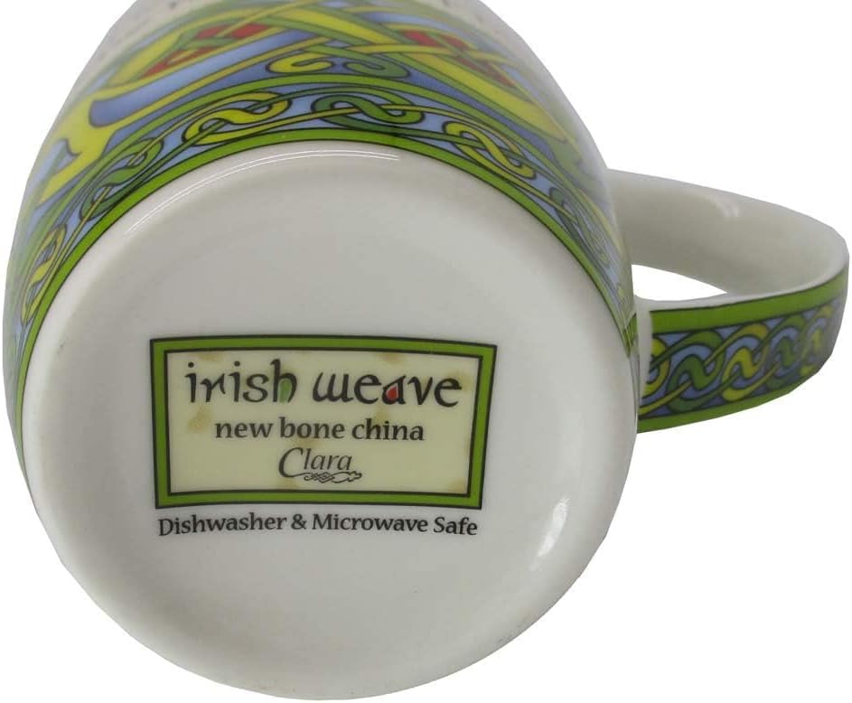 Irish Blessing bone china mug -May the road rise to meet you. May the wind be always at your back. An Irish Gift designed in Galway Ireland by Irish Weave - Image 2
