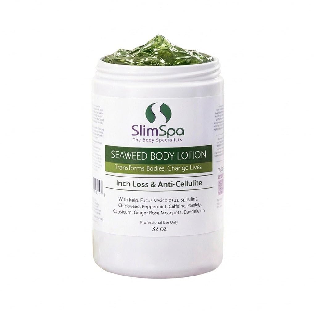 Seaweed Body Firming Lotion 32 oz – Professional Hydrating and Toning Lotion for Spa and Home Use – Enriched with Natural Seaweed Extracts to Nourish, Smooth and Revitalize Skin