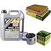 Produktbild Inspektionspaket 5 L LM Top Tec 4100 5W-40 + MANN Filterpaket 9796272