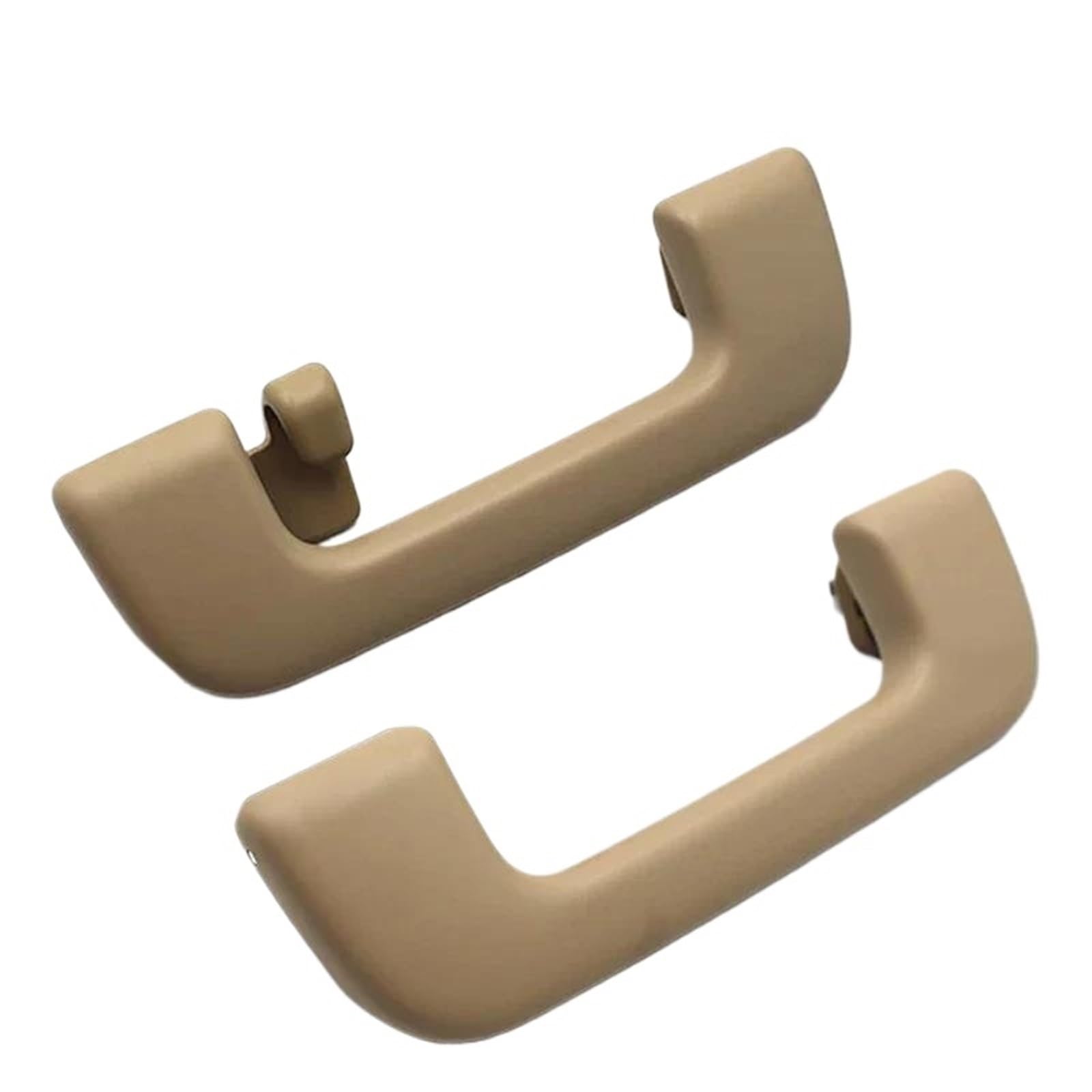 Kmage Beige 1 Pair Interior Door Handle For Toyota For Corolla For Altis For Yaris For Vios For Highlander Rav4 For Camry Front/Rear Car Roof Ceiling Armrest Pull Handle(Beige 1 Pair)