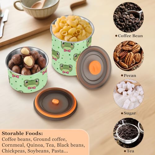 Bote de café hermético acero inoxidable 900ml DOMIKING miniatura 5