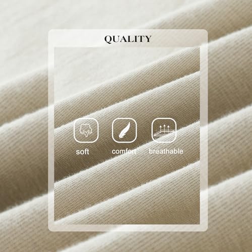 Men's Heavy Weight Long Sleeve T Shirt Crew Neck Comfort Colors Sweatshirt Cotton Thick Pre Shrunk Shirts4