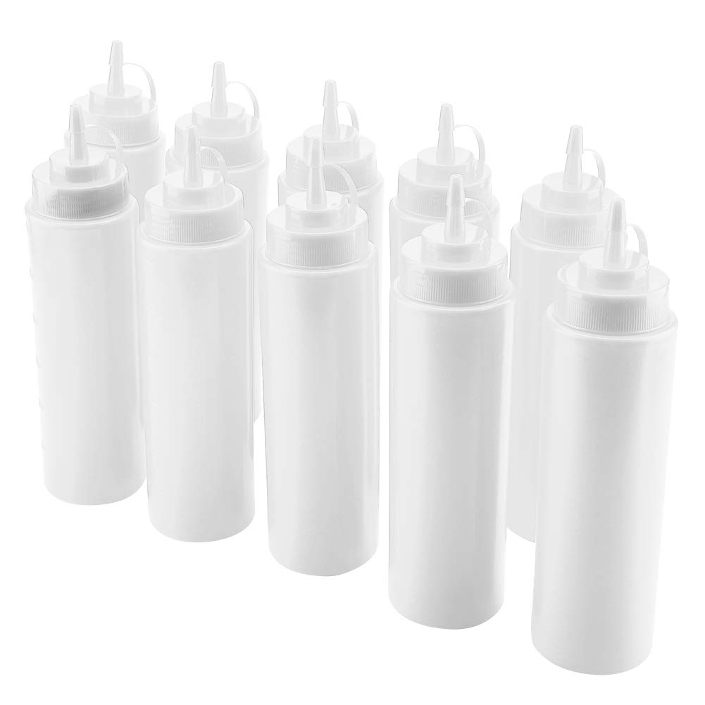 Distributeur de condiments plastique anti-goutte pour doser l'huile sans salir la cuisine