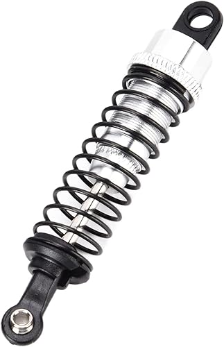 Miniatura 3 de SPYMINNPOO 2 amortiguadores de choque, 116 RC coche completo de metal delantero trasero 2.874 in longitud modelo camión amortiguador piezas de